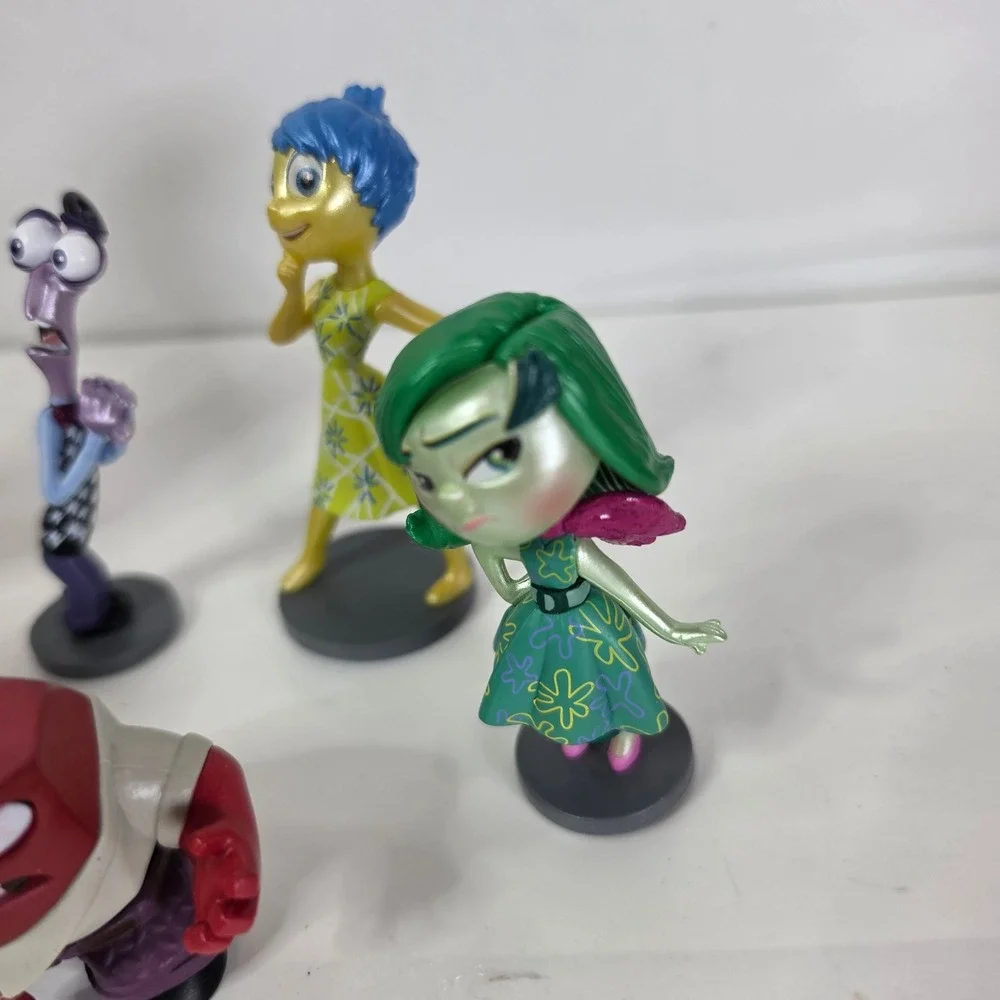 Disney Store Inside Out Figure Play Set 6 Pack Bing Bong Joy Sadness Anger Toy